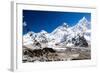 Mount Everest Mountains Landscape-blas-Framed Photographic Print