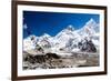 Mount Everest Mountains Landscape-blas-Framed Photographic Print