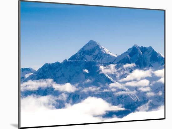 Mount Everest, Nepal-Ethel Davies-Mounted Photographic Print