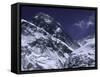 Mount Everest, Nepal-Michael Brown-Framed Stretched Canvas