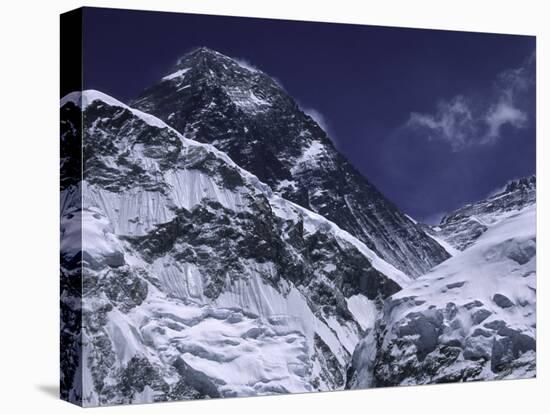 Mount Everest, Nepal-Michael Brown-Stretched Canvas