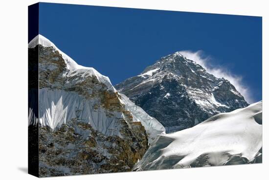 Mount Everest, Nepal-David Noyes-Stretched Canvas