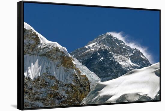 Mount Everest, Nepal-David Noyes-Framed Stretched Canvas