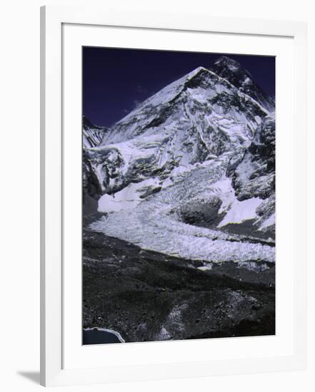 Mount Everest, Nepal-Michael Brown-Framed Photographic Print