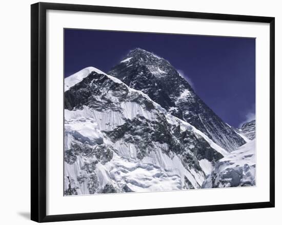 Mount Everest, Nepal-Michael Brown-Framed Photographic Print