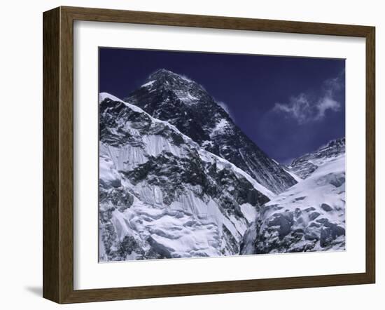 Mount Everest, Nepal-Michael Brown-Framed Photographic Print