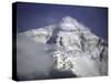 Mount Everest Northside, Tibet-Michael Brown-Stretched Canvas