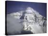Mount Everest Northside, Tibet-Michael Brown-Stretched Canvas