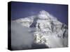 Mount Everest Northside, Tibet-Michael Brown-Stretched Canvas