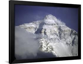 Mount Everest Northside, Tibet-Michael Brown-Framed Photographic Print
