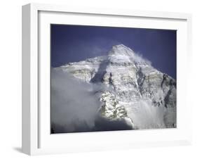 Mount Everest Northside, Tibet-Michael Brown-Framed Photographic Print