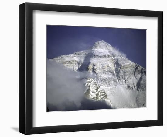 Mount Everest Northside, Tibet-Michael Brown-Framed Photographic Print