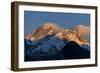 Mount Everest, Nuptse and Lhotse, seen here from Gokyo Ri, Khumbu Region, Nepal, Himalayas, Asia-Alex Treadway-Framed Premium Photographic Print