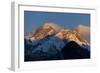Mount Everest, Nuptse and Lhotse, seen here from Gokyo Ri, Khumbu Region, Nepal, Himalayas, Asia-Alex Treadway-Framed Premium Photographic Print