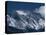 Mount Everest, Peak on the Left with Snow Plume, Seen Over Nuptse Ridge, Himalayas, Nepal-Tony Waltham-Stretched Canvas