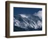 Mount Everest, Peak on the Left with Snow Plume, Seen Over Nuptse Ridge, Himalayas, Nepal-Tony Waltham-Framed Photographic Print