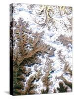 Mount Everest, Satellite Image-PLANETOBSERVER-Stretched Canvas