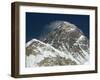 Mount Everest, UNESCO World Heritage Site, Nepal-Nigel Callow-Framed Photographic Print