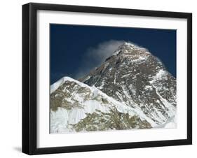 Mount Everest, UNESCO World Heritage Site, Nepal-Nigel Callow-Framed Photographic Print