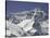 Mount Everest with Plumes, Tibet-Michael Brown-Stretched Canvas