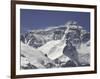 Mount Everest with Plumes, Tibet-Michael Brown-Framed Premium Photographic Print