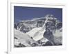 Mount Everest with Plumes, Tibet-Michael Brown-Framed Premium Photographic Print