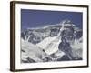 Mount Everest with Plumes, Tibet-Michael Brown-Framed Photographic Print