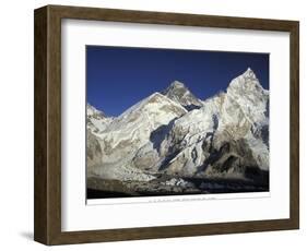 Mount Everest-AdventureArt-Framed Photographic Print