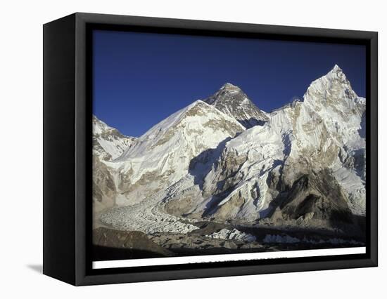 Mount Everest-AdventureArt-Framed Stretched Canvas