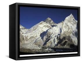 Mount Everest-AdventureArt-Framed Stretched Canvas