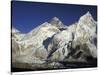 Mount Everest-AdventureArt-Stretched Canvas