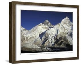 Mount Everest-AdventureArt-Framed Premium Photographic Print
