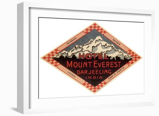 Mount Everest-null-Framed Giclee Print