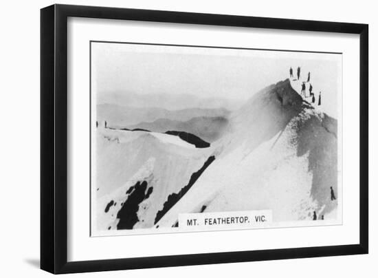 Mount Feathertop, Victoria, Australia, 1928-null-Framed Premium Giclee Print