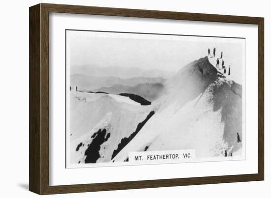 Mount Feathertop, Victoria, Australia, 1928-null-Framed Giclee Print