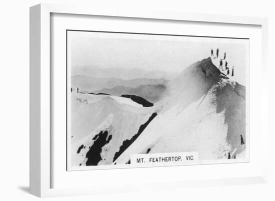 Mount Feathertop, Victoria, Australia, 1928-null-Framed Giclee Print