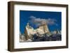 Mount Fitz Roy and Cerro Torre, Los Glaciares National Park, Patagonia, Argentina-Ed Rhodes-Framed Photographic Print