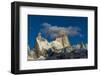 Mount Fitz Roy and Cerro Torre, Los Glaciares National Park, Patagonia, Argentina-Ed Rhodes-Framed Photographic Print