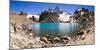 Mount Fitz Roy (Cerro Chalten) Rising from Lago De Los Tres (Laguna De Los Tres), Argentina-Matthew Williams-Ellis-Mounted Photographic Print