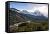 Mount Fitzroy, El Chalten, Los Glaciares National Park-Michael Runkel-Framed Stretched Canvas