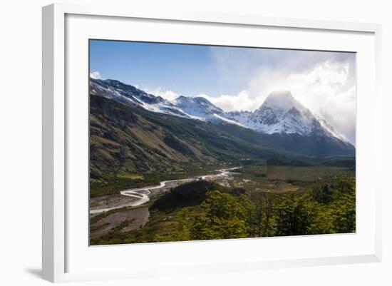 Mount Fitzroy, El Chalten, Los Glaciares National Park-Michael Runkel-Framed Photographic Print