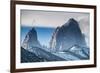 Mount Fitzroy, El Chalten, Los Glaciares National Park-Michael Runkel-Framed Photographic Print