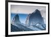 Mount Fitzroy, El Chalten, Los Glaciares National Park-Michael Runkel-Framed Photographic Print