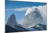 Mount Fitzroy, UNESCO World Heritage Site El Chalten, Argentina, South America-Michael Runkel-Mounted Photographic Print