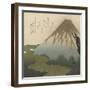 Mount Fuji, 1890-1900-Toyota Hokkei-Framed Giclee Print