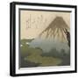 Mount Fuji, 1890-1900-Toyota Hokkei-Framed Giclee Print