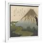 Mount Fuji, 1890-1900-Toyota Hokkei-Framed Giclee Print