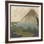 Mount Fuji, 1890-1900-Toyota Hokkei-Framed Giclee Print