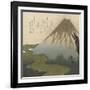 Mount Fuji, 1890-1900-Toyota Hokkei-Framed Giclee Print