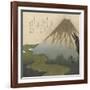 Mount Fuji, 1890-1900-Toyota Hokkei-Framed Giclee Print